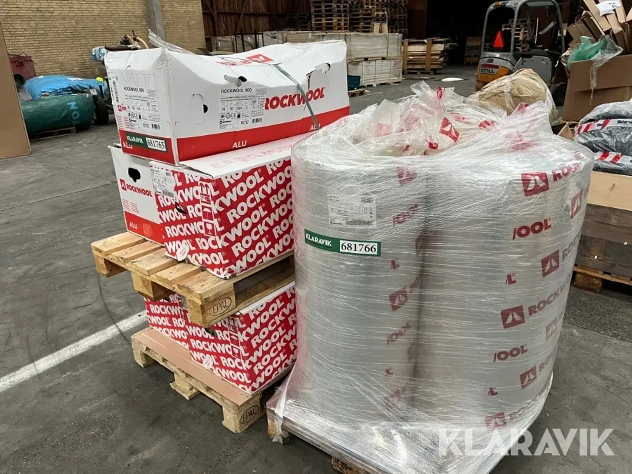 Billede 1 - Isolering - lamelmåtter og rørskåle Rockwool