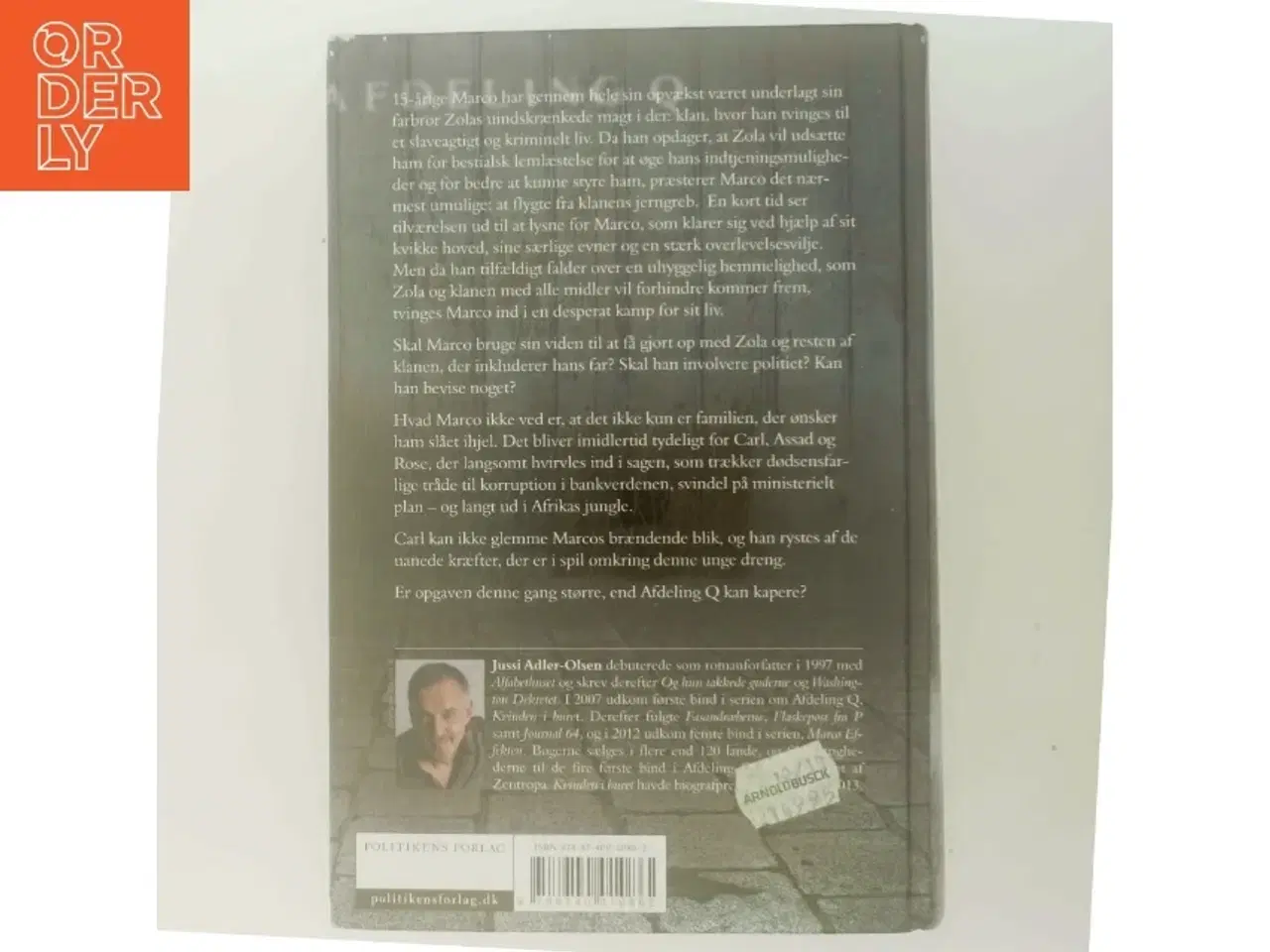 Billede 3 - Marco effekten : krimithriller af Jussi Adler-Olsen (Bog)