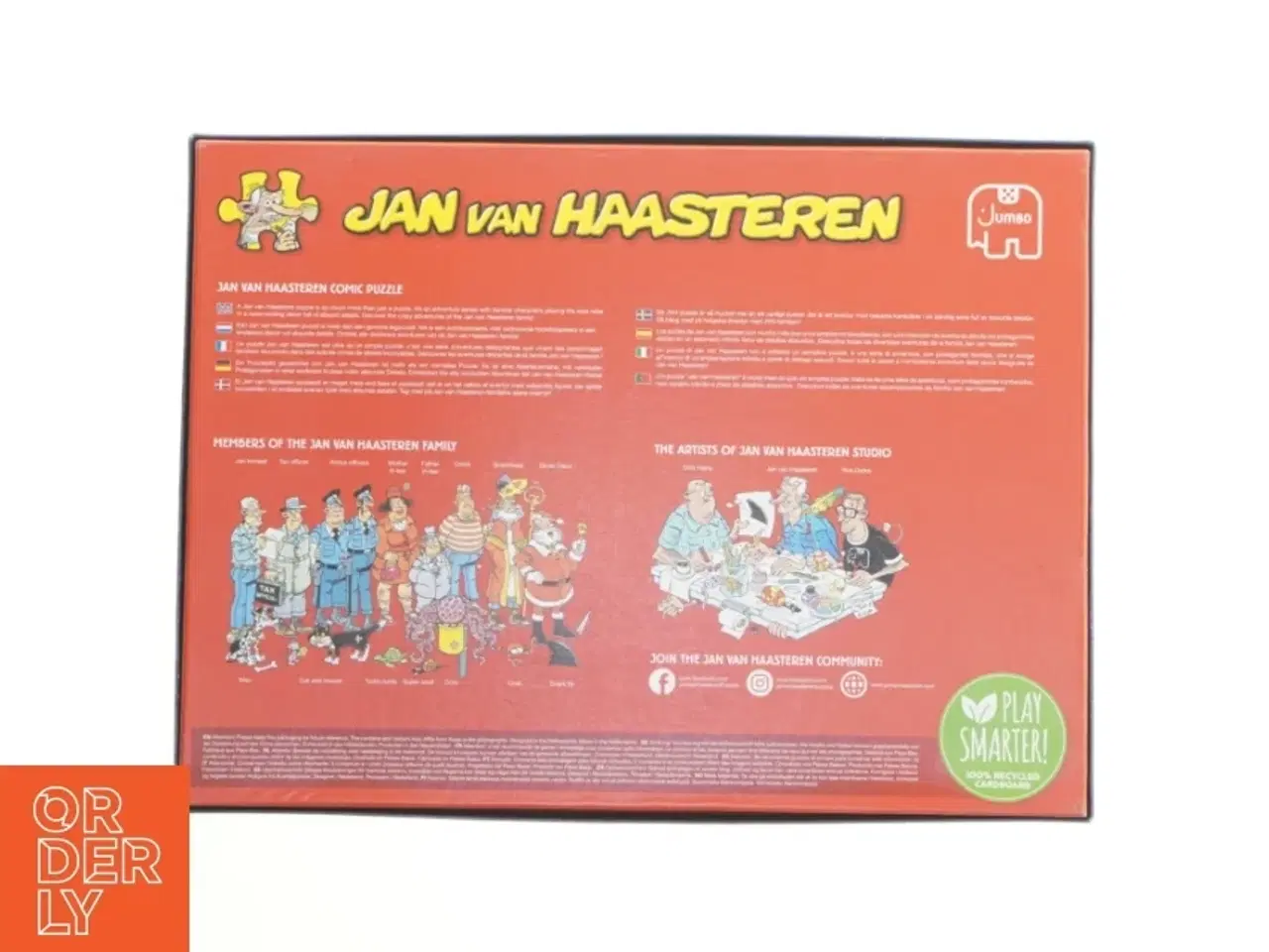 Billede 2 - Jan van Haasteren puslespil fra Jumbo (str. 1000 brikker)