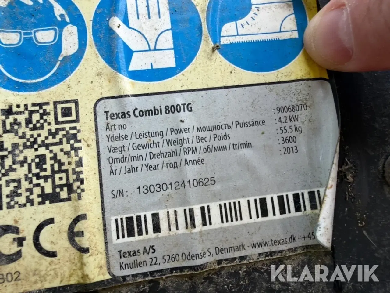 Billede 6 - Fejekost Texas Combi 800TG