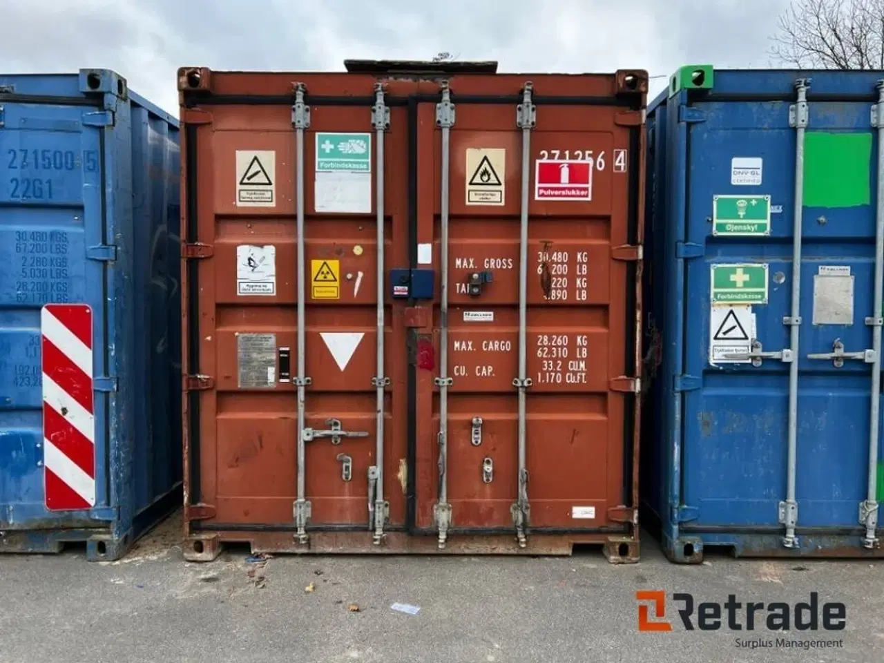 Billede 1 - - - - 20 Fods Værktøjscontainer