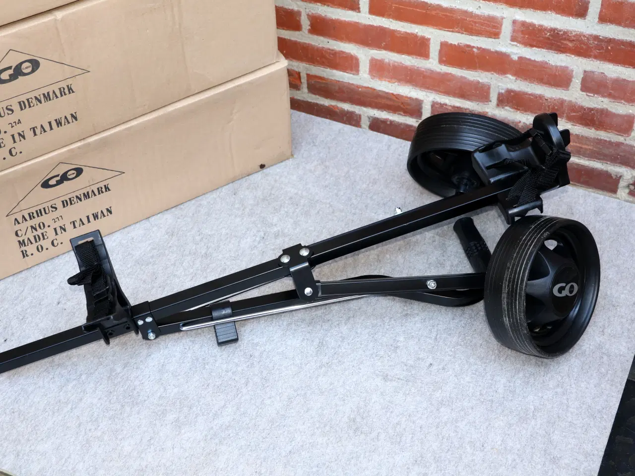 Billede 3 -  9 stk Golfbagsvogne. Ubrugte. 