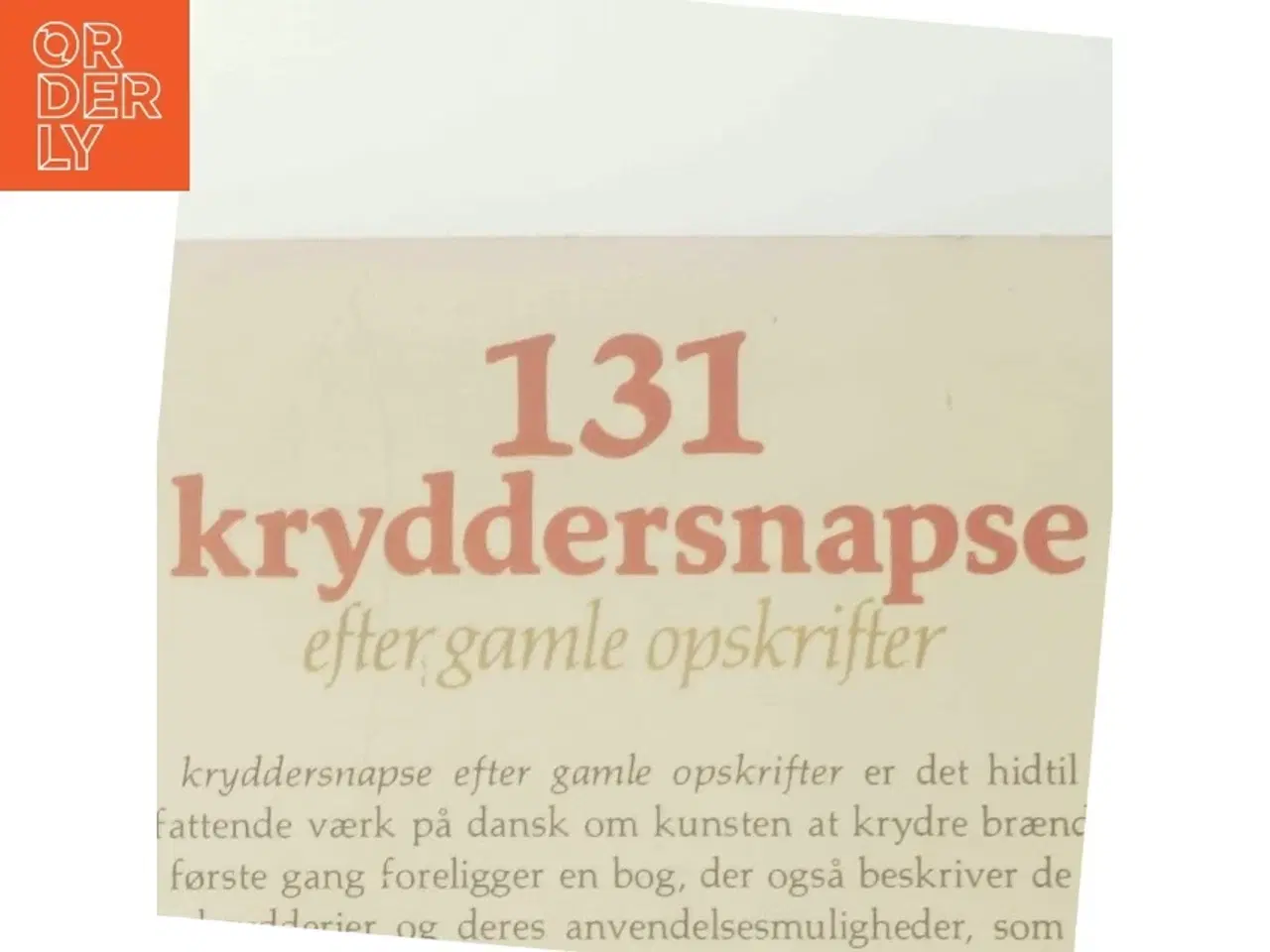 Billede 3 - 131 kryddersnapse af M.T. Hortulanus (Bog)