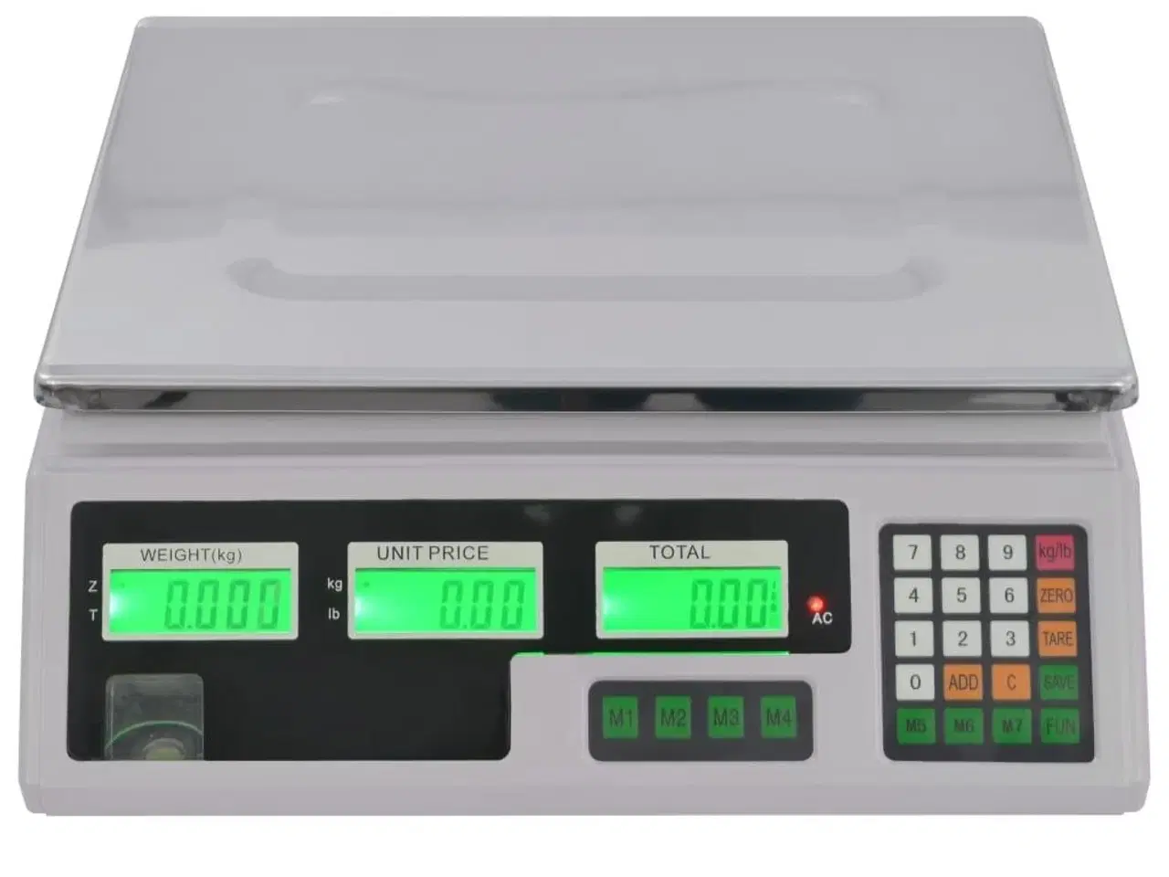 Billede 3 - Digital vægt 30 kg med genopladeligt batteri