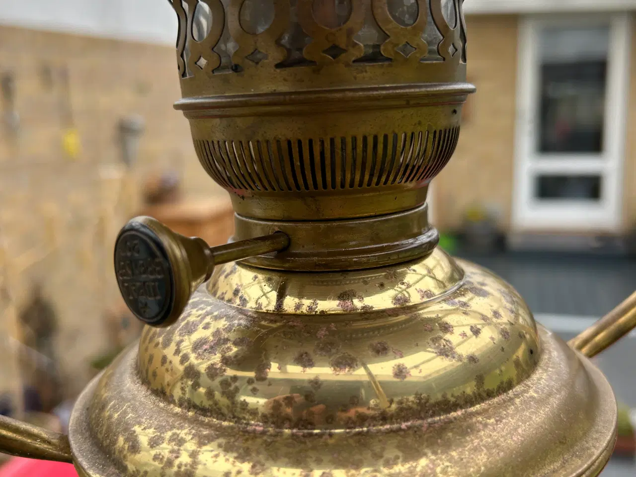 Billede 1 - Skibslampe - Olielampe