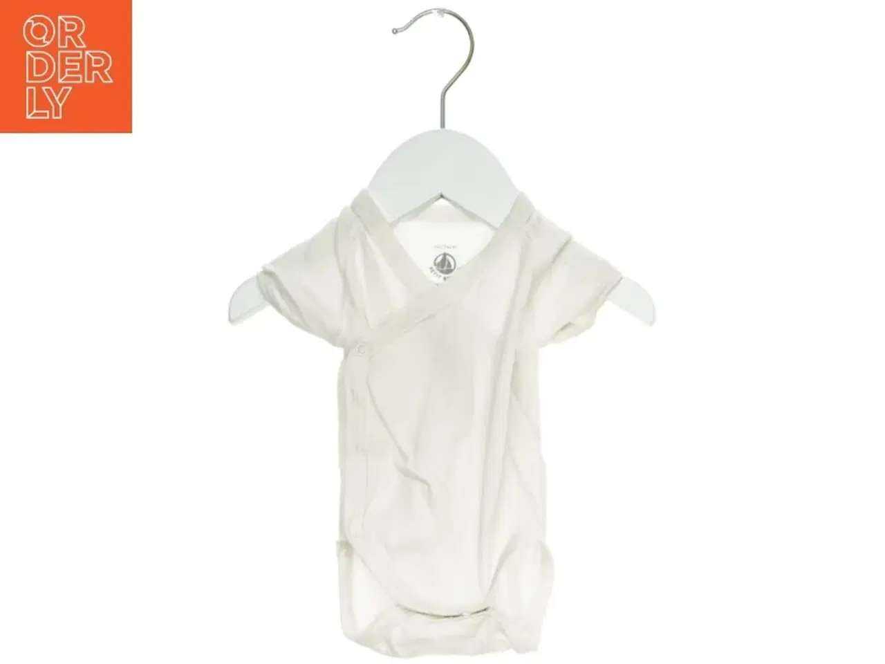 Billede 1 - Helt ny hvid slå-om-body fra Petit Bateau (str. 56)