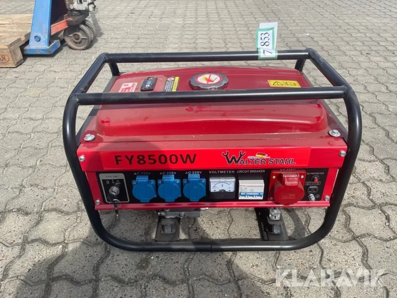 Billede 1 - Generator Walter Stahl FY8500W