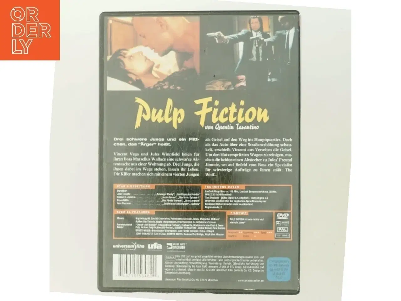 Billede 3 - Pulp Fiction med John Travolta (DVD)