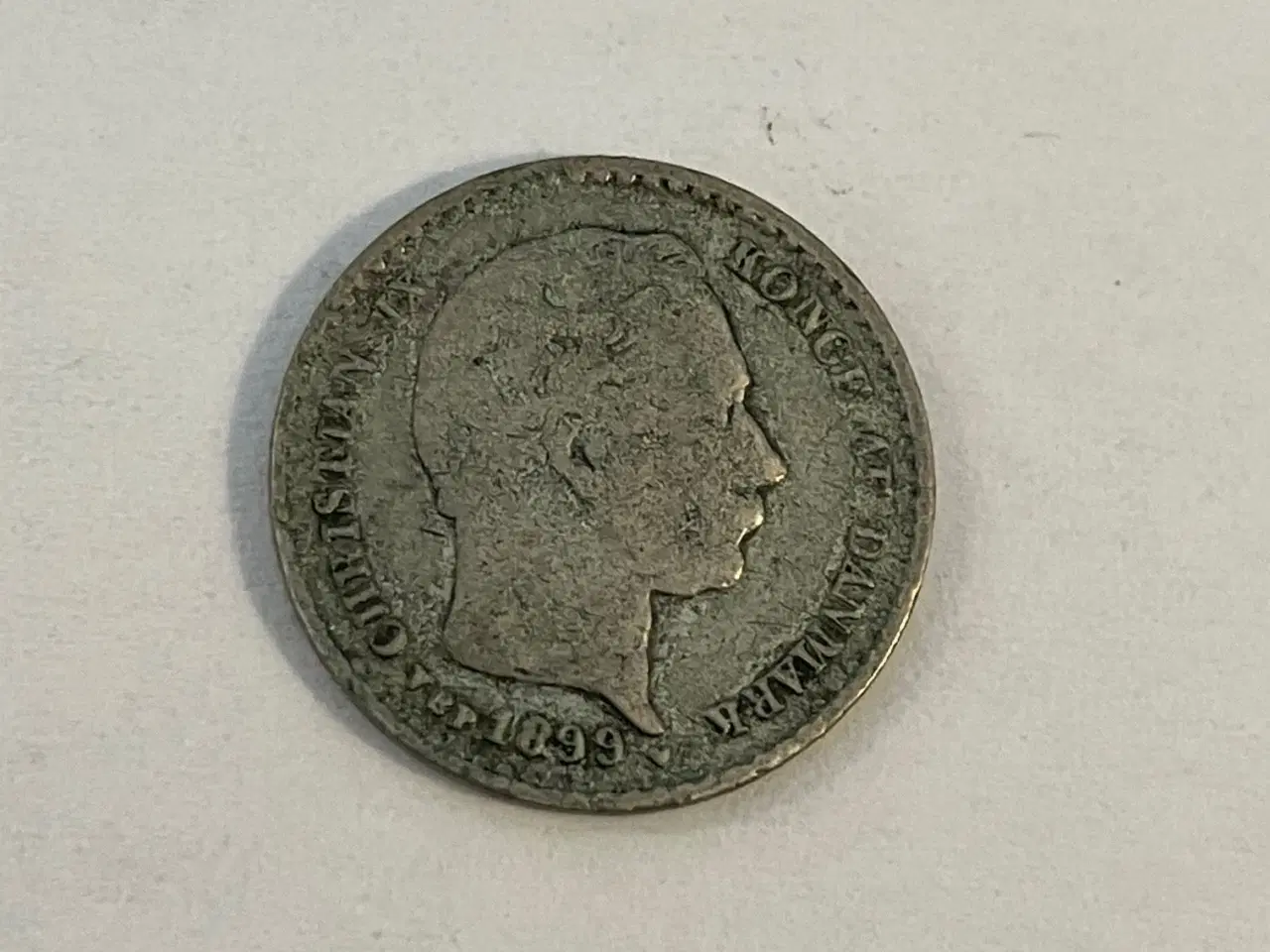 Billede 2 - 10 Øre 1899 Danmark