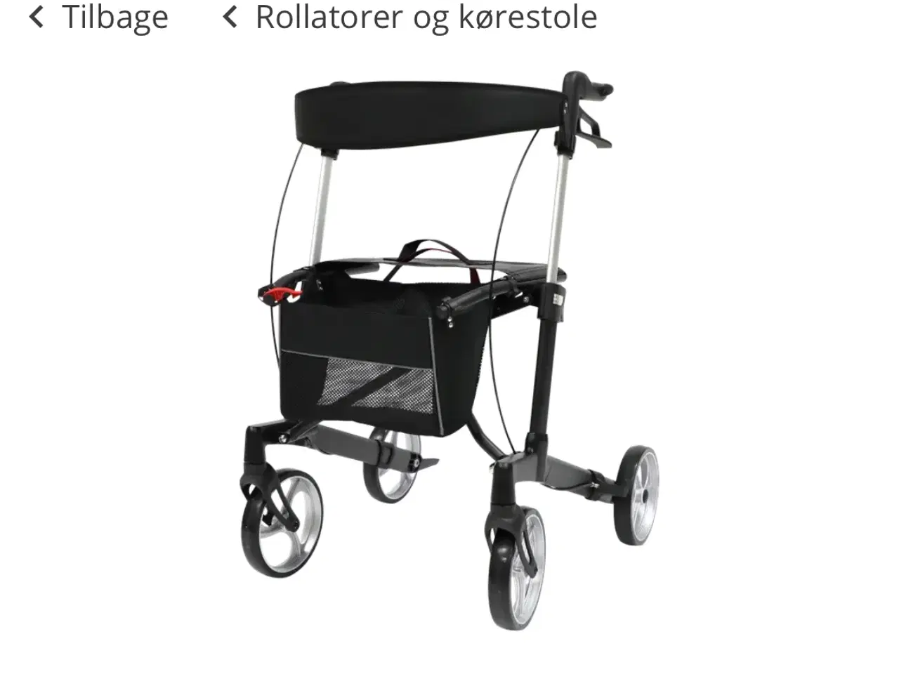 Billede 1 - Rollator brugt få gange . Pris 350kr