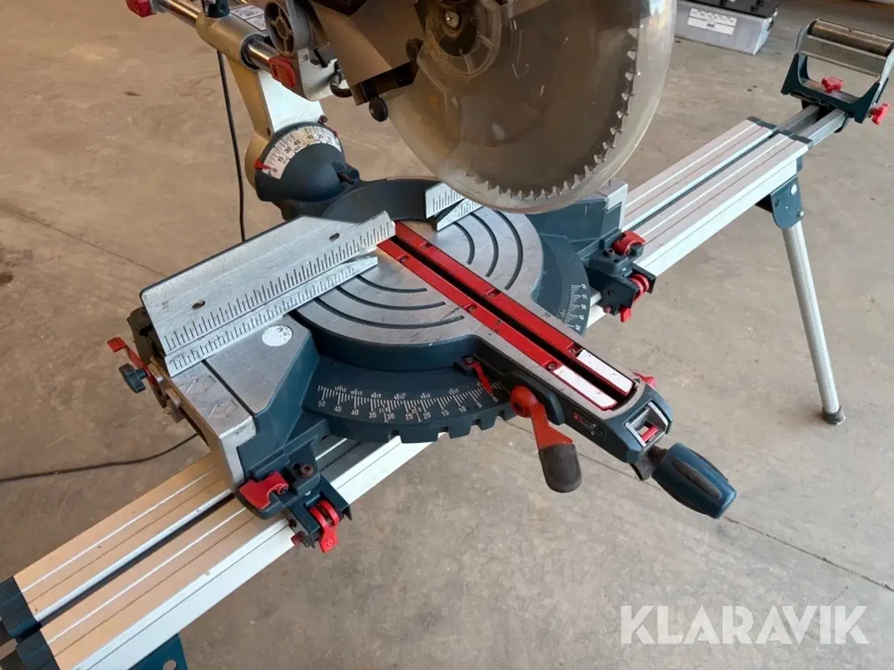 Billede 11 - Kap-/gearingssav Bosch GCM 12 SD med bord