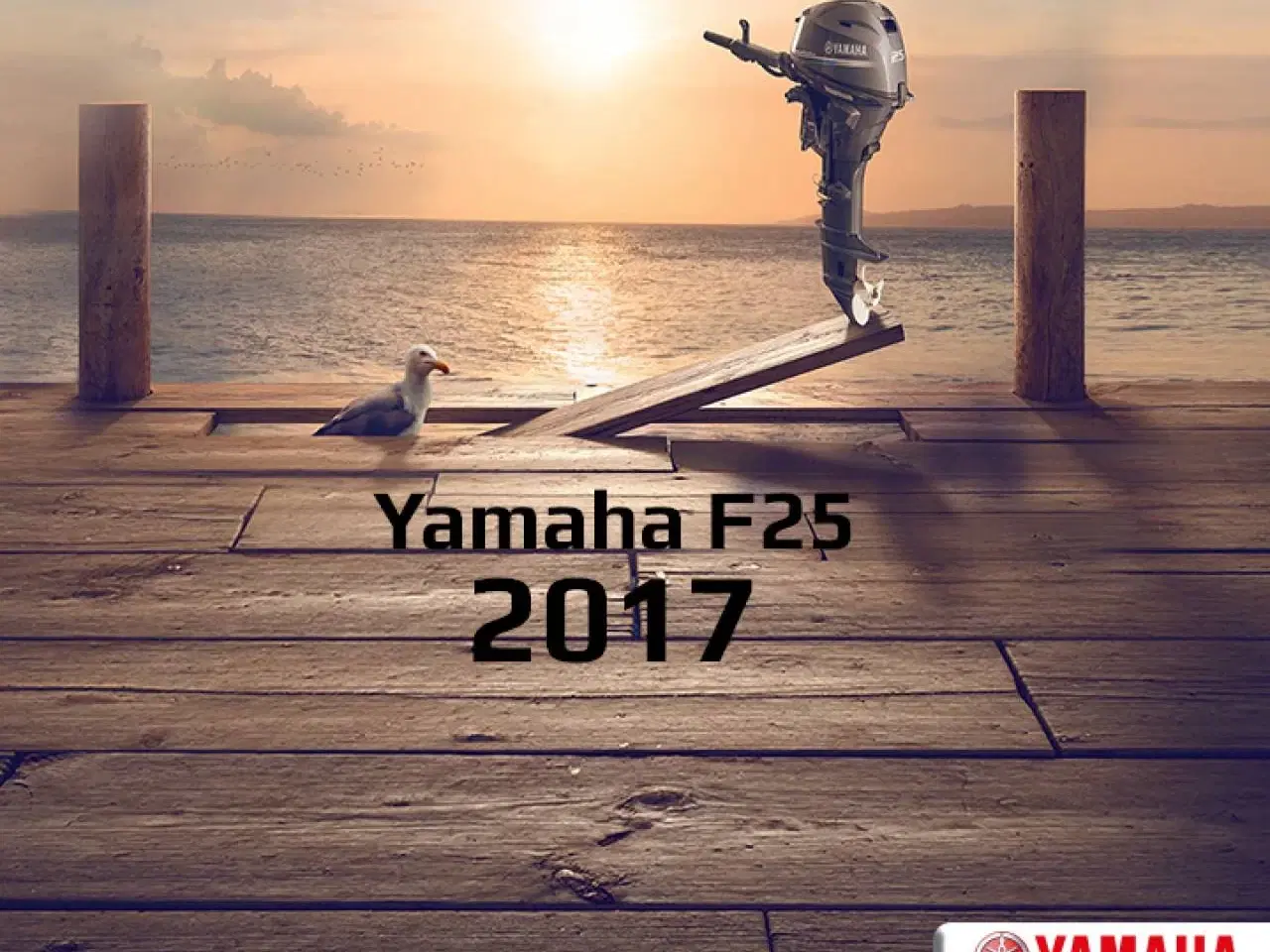 Billede 2 - Yamaha 25 HK 4Takt Påhængsmotor.