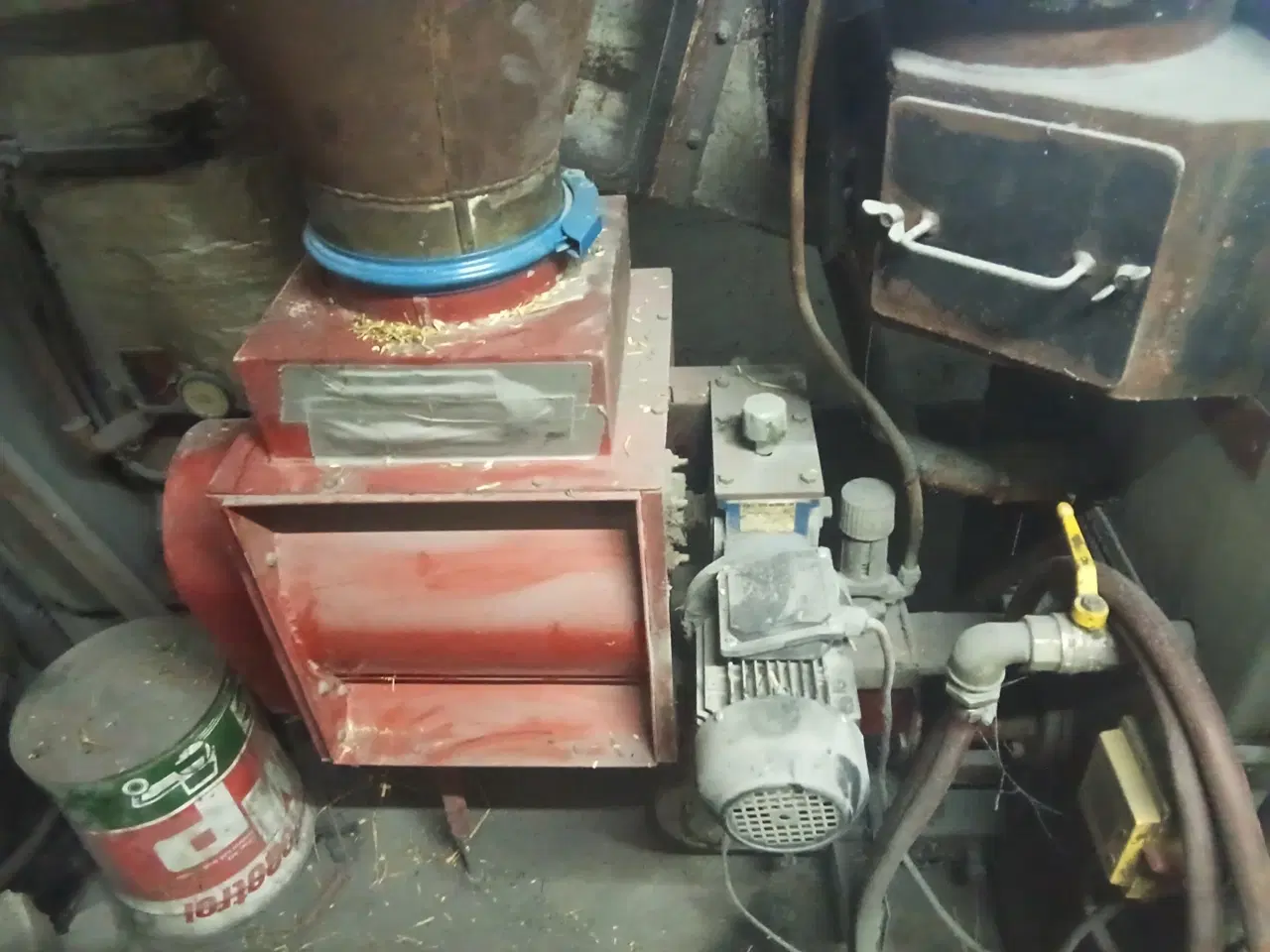 Billede 3 - Reka kedel med stoker til piller og til halm