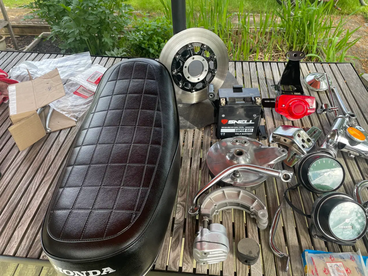 Billede 3 - Honda CB500F K1 - 1972, dele