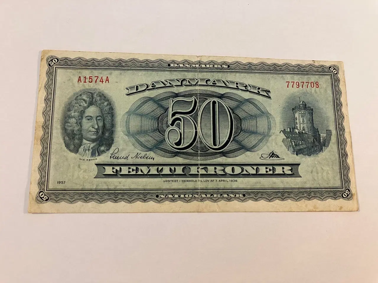 Billede 1 - 50 Kroner 1957 Danmark