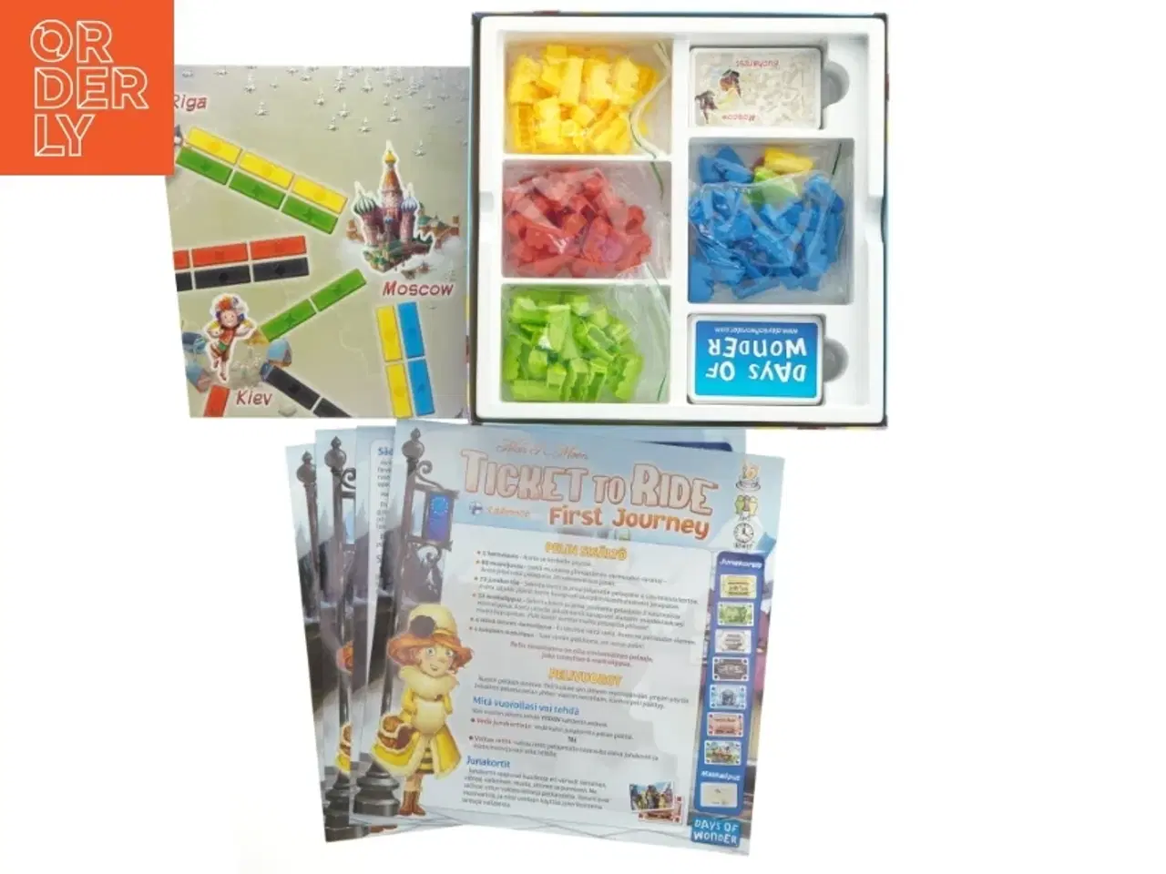 Billede 5 - Ticket to Ride: First Journey brætspil