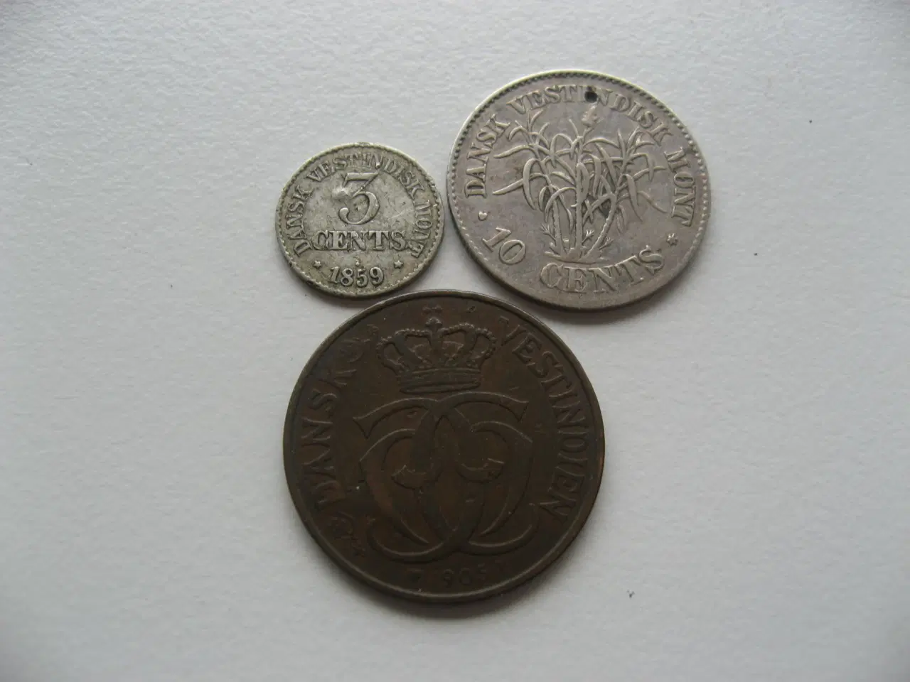 Billede 2 - DVi 3 bedre mønter med forskellige skavanker