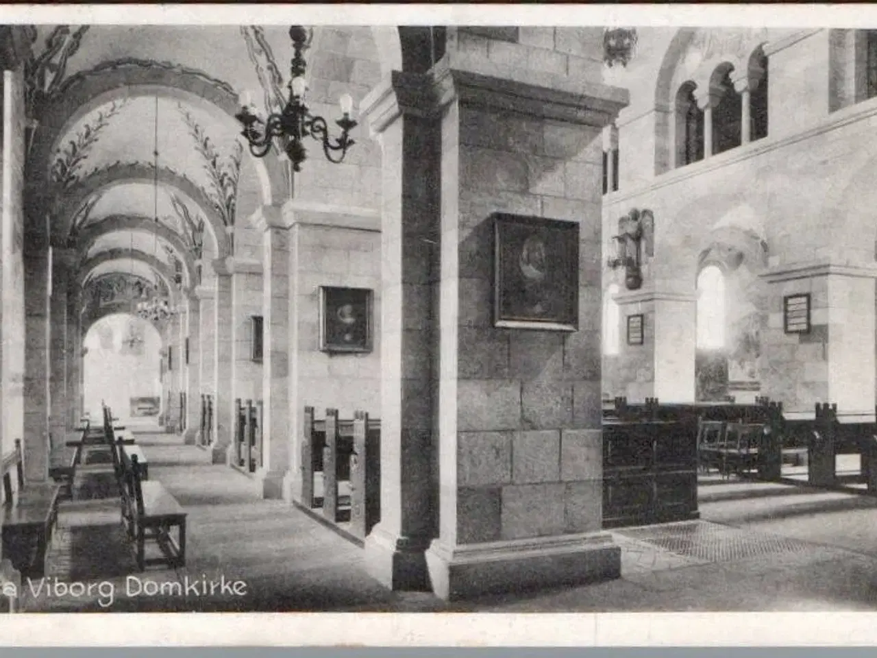 Billede 1 - Fra Viborg Domkirke - Postkort - Brugt