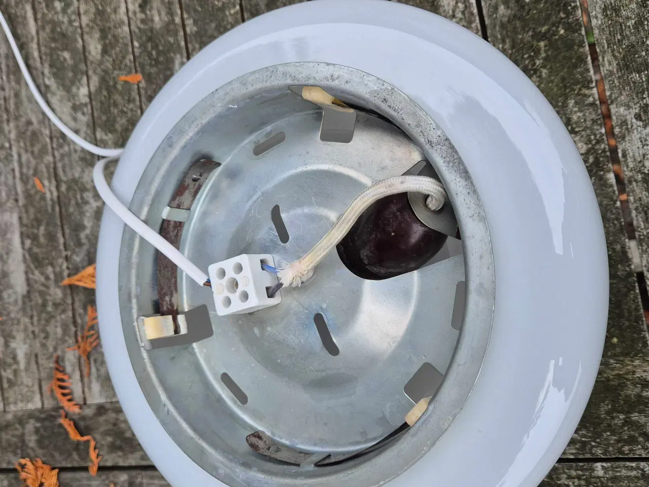 Billede 8 - Flot plafond med konveks skærm i opalglas 