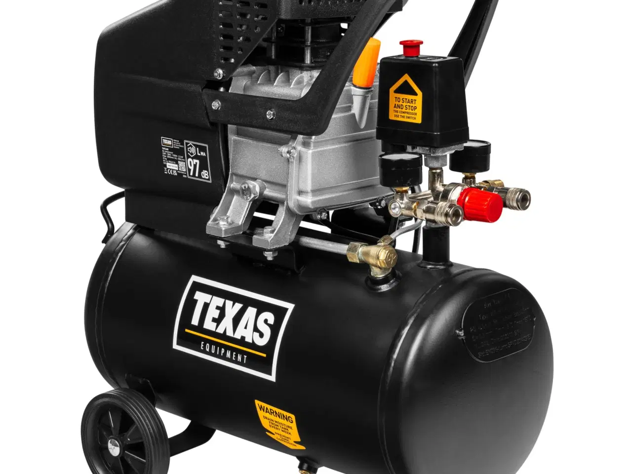 Billede 1 - Kraftfuld kompressor udlejes