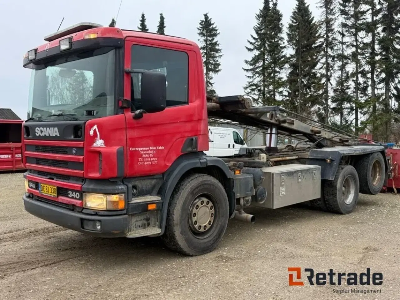 Billede 1 - Scania 340 med wirehejs