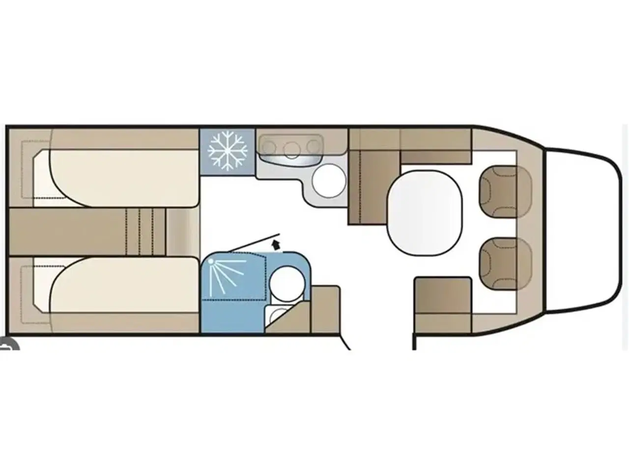 Billede 5 - 2021 - Kabe Travel Master Classic 740 LGB   Kabe Travel Master Classic 740 LGB 2021 - Se den nu hos Camping-Specialisten.dk