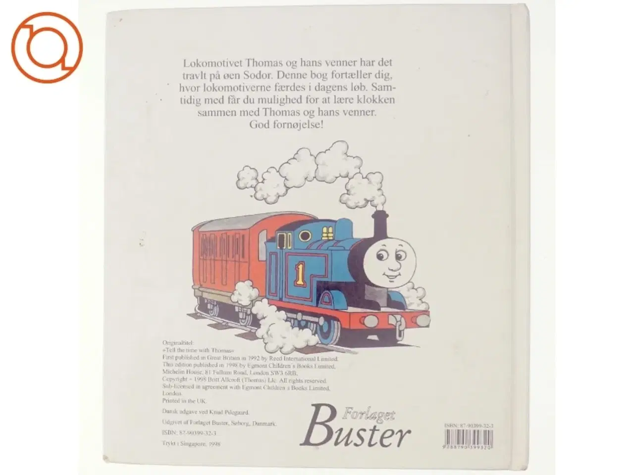 Billede 3 - Lær klokken med Thomas af Christopher Awdry, Ken Stott (Bog)