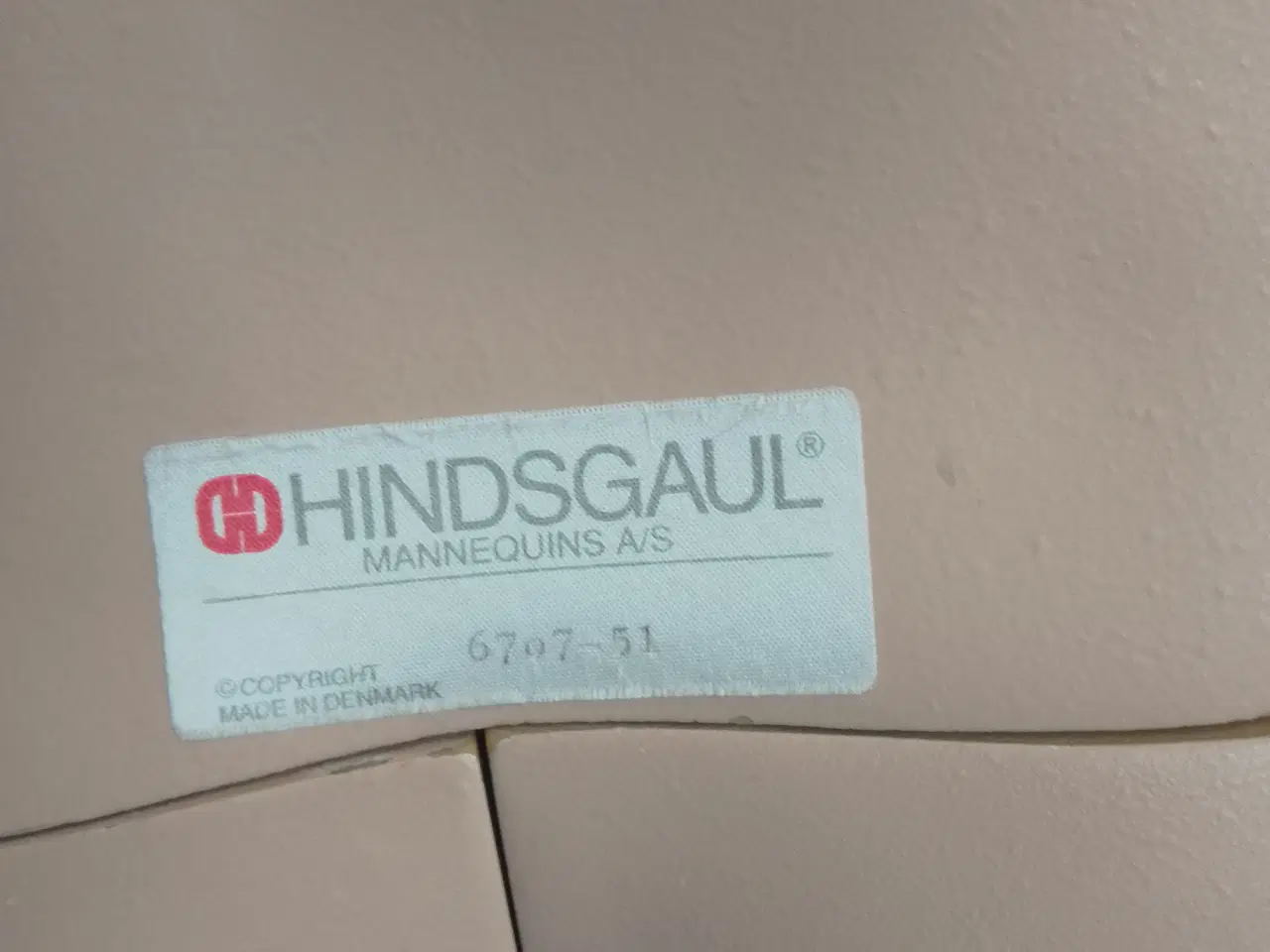 Billede 3 - Mannequin dame - kvinde natur tro Vintage model