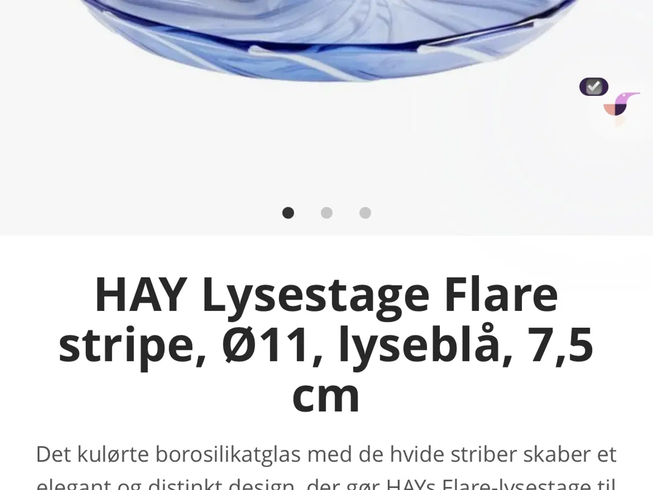 Billede 7 - Hay Flare Lysestager 2 stk. 