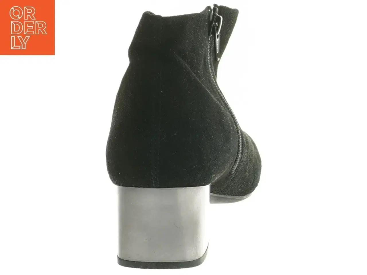 Billede 2 - Sort støvle med blokhæl fra Unisa (str. 38 )