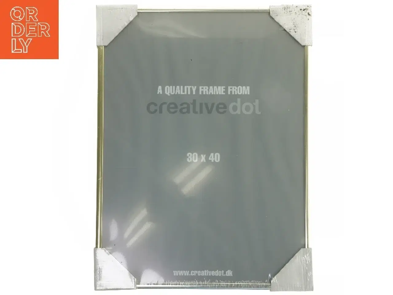 Billede 1 - Billedramme i metal (str. 30 x 40 cm)