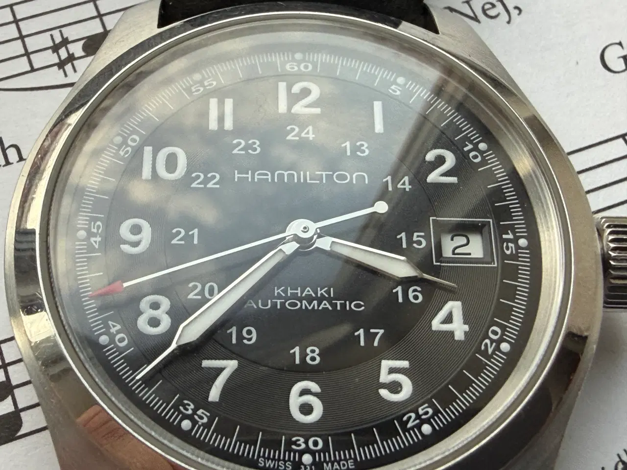 Billede 1 - H70455733 Hamilton Khaki Field Auto 38mm