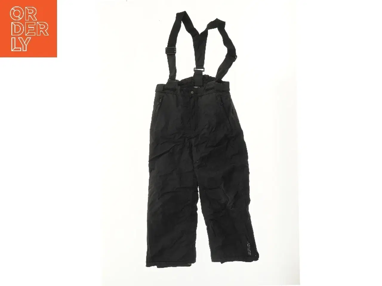 Billede 1 - Sorte Color Kids ski/overtræksbukser med seler (str. 134)