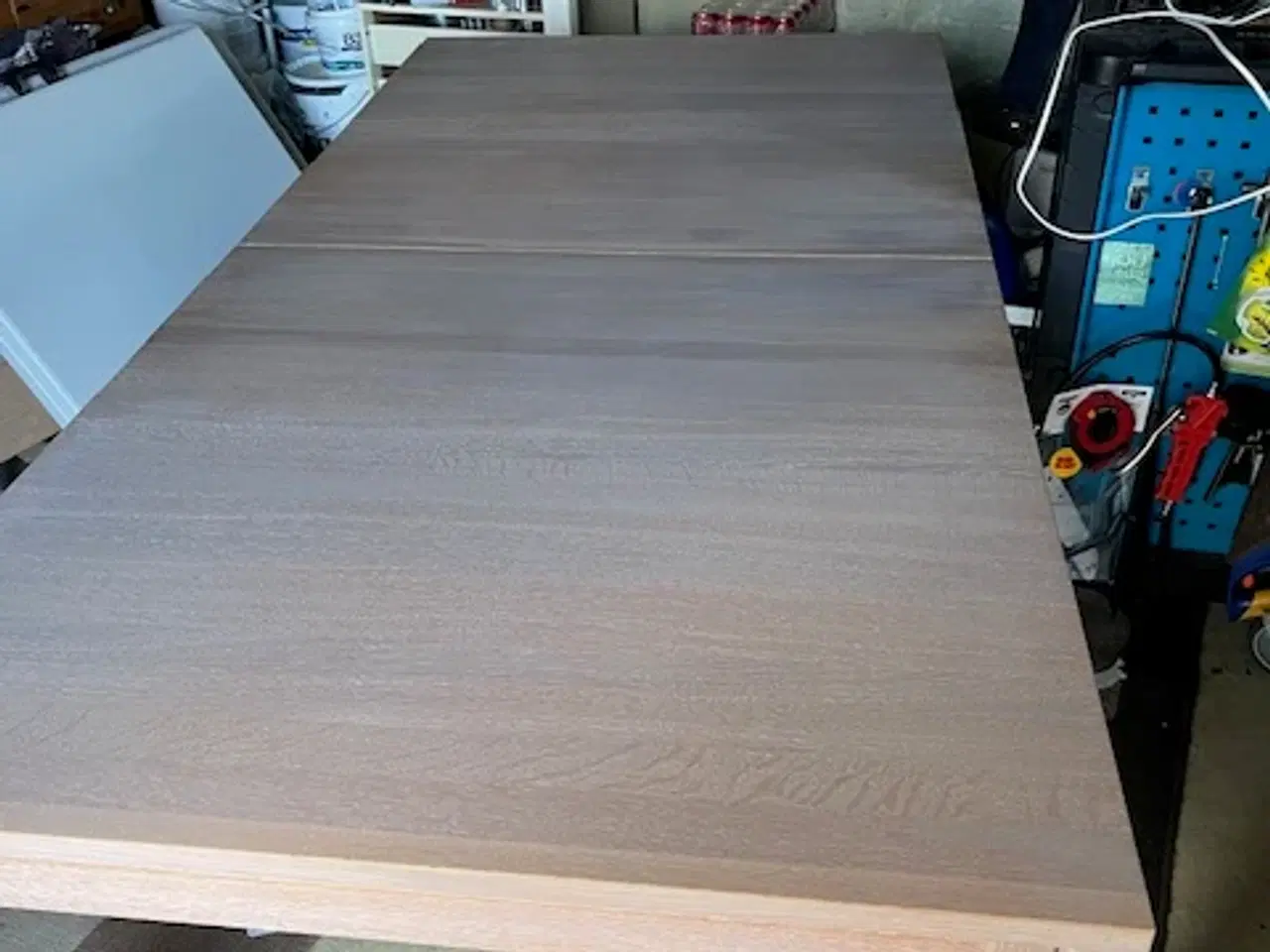 Billede 2 - Skovby SM24 spisebord eg m.6 stole eg/ sort læder 