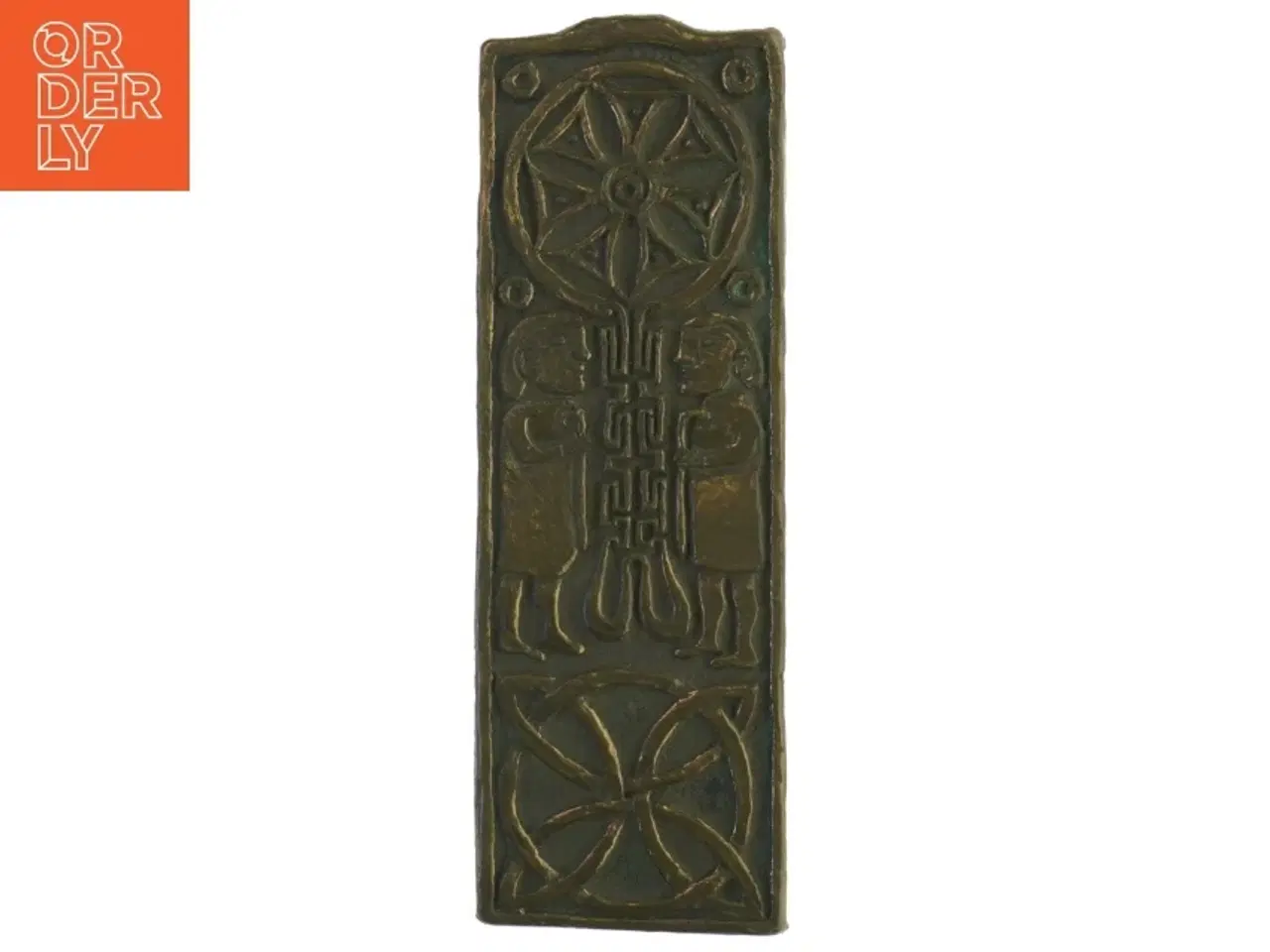 Billede 1 - Celtic Cross plakette fra Wild Goose Studio (str. 25 x. 8,5 cm)