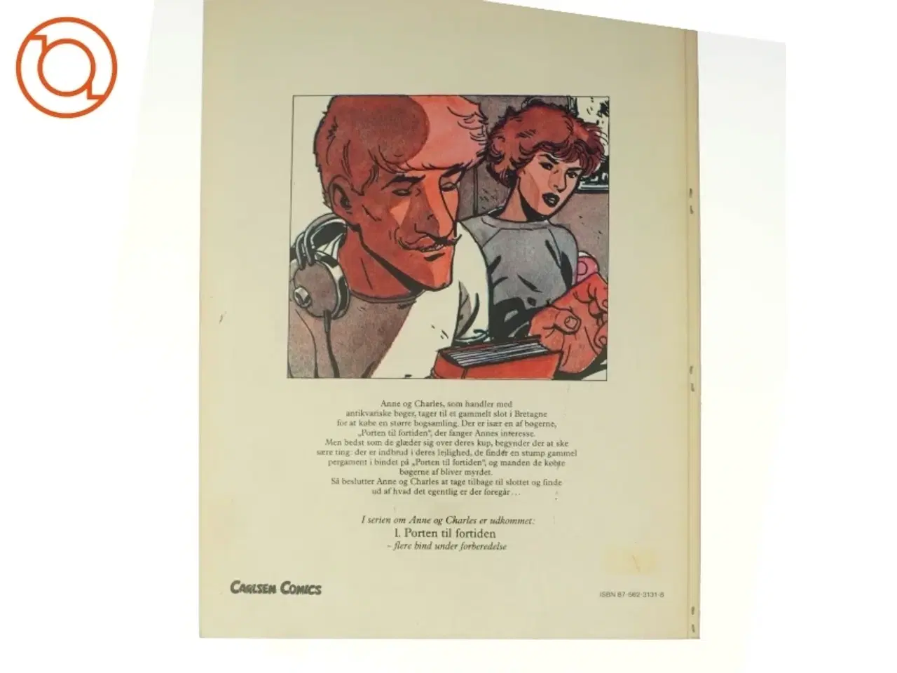 Billede 3 - Anne og Charles nr. 1: Porten til fortiden af Rodolphe og Jacques Ferrandez (tegneserie)