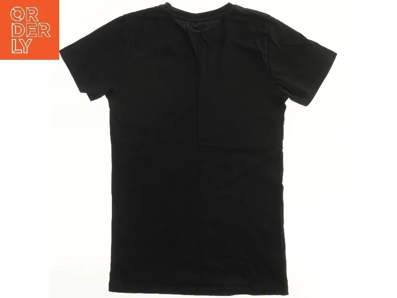 Billede 1 - Sort T-shirt med donutmotiv fra DWG (str. 152)