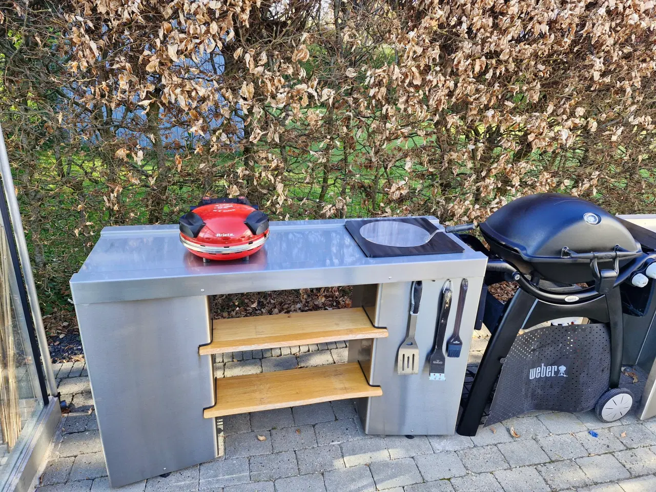 Billede 1 - Udekøkken i Rusfritstål 