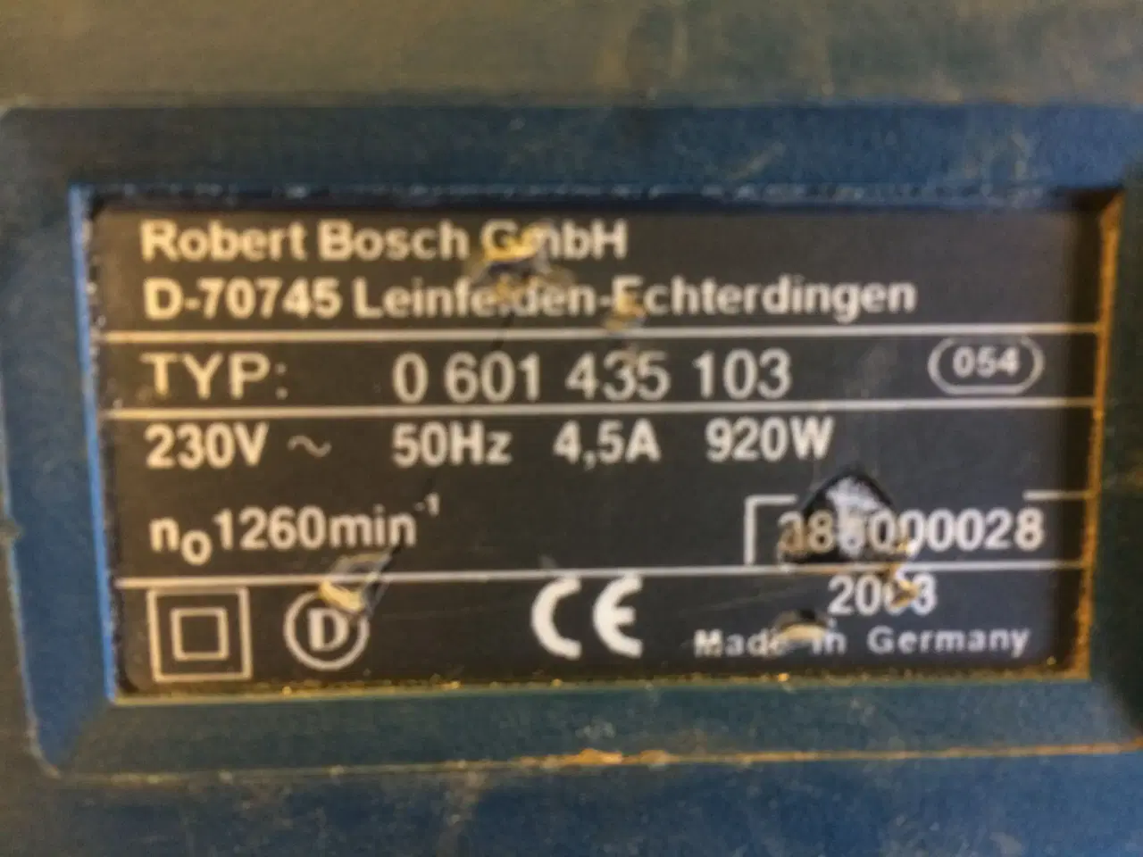 Billede 5 - Bosch 1" el slag nøgle, 1000 Nm