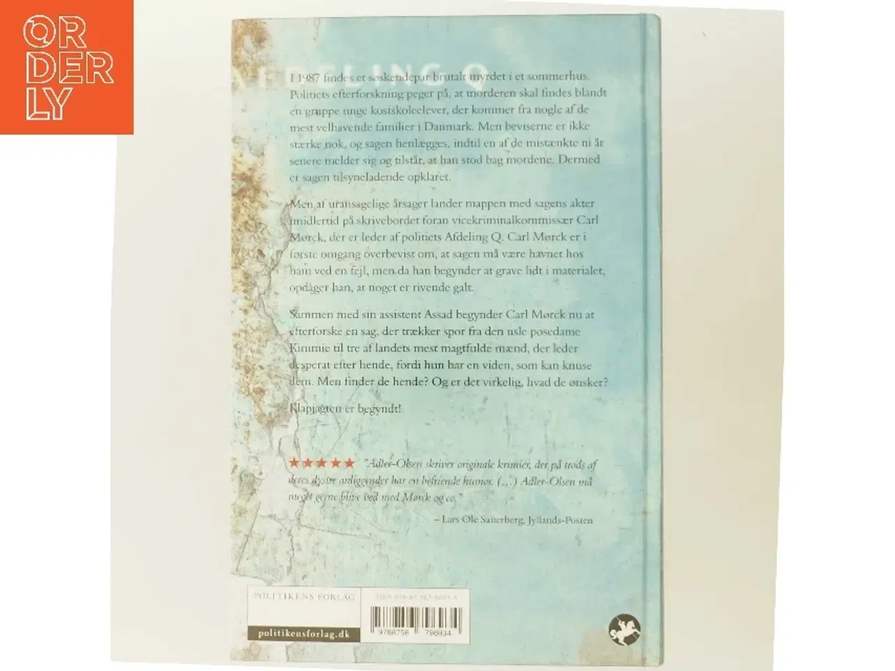 Billede 3 - Fasandræberne af Jussi Adler-Olsen (Bog)