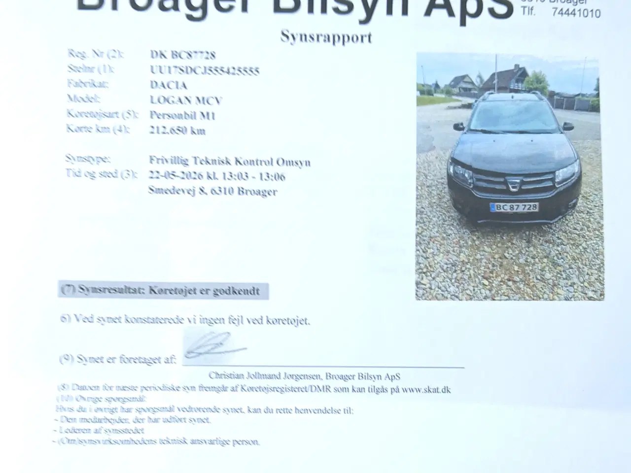 Billede 15 - Dacia Logan MVC 1.5 DCi 90 År 2016. MVC - NY SYNET