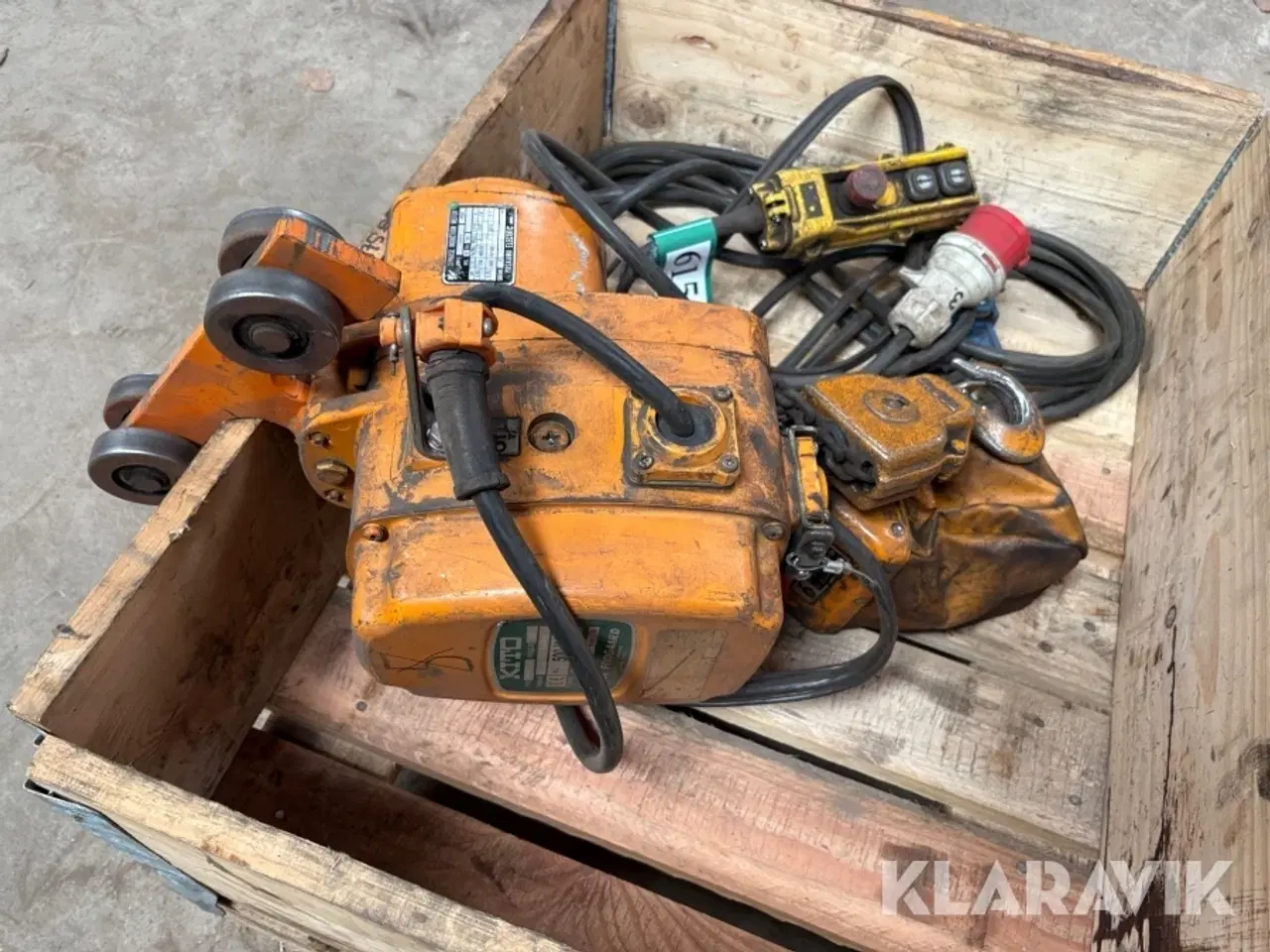 Billede 12 - Elektrisk talje Kito K2-8 500 kg - 3 meter