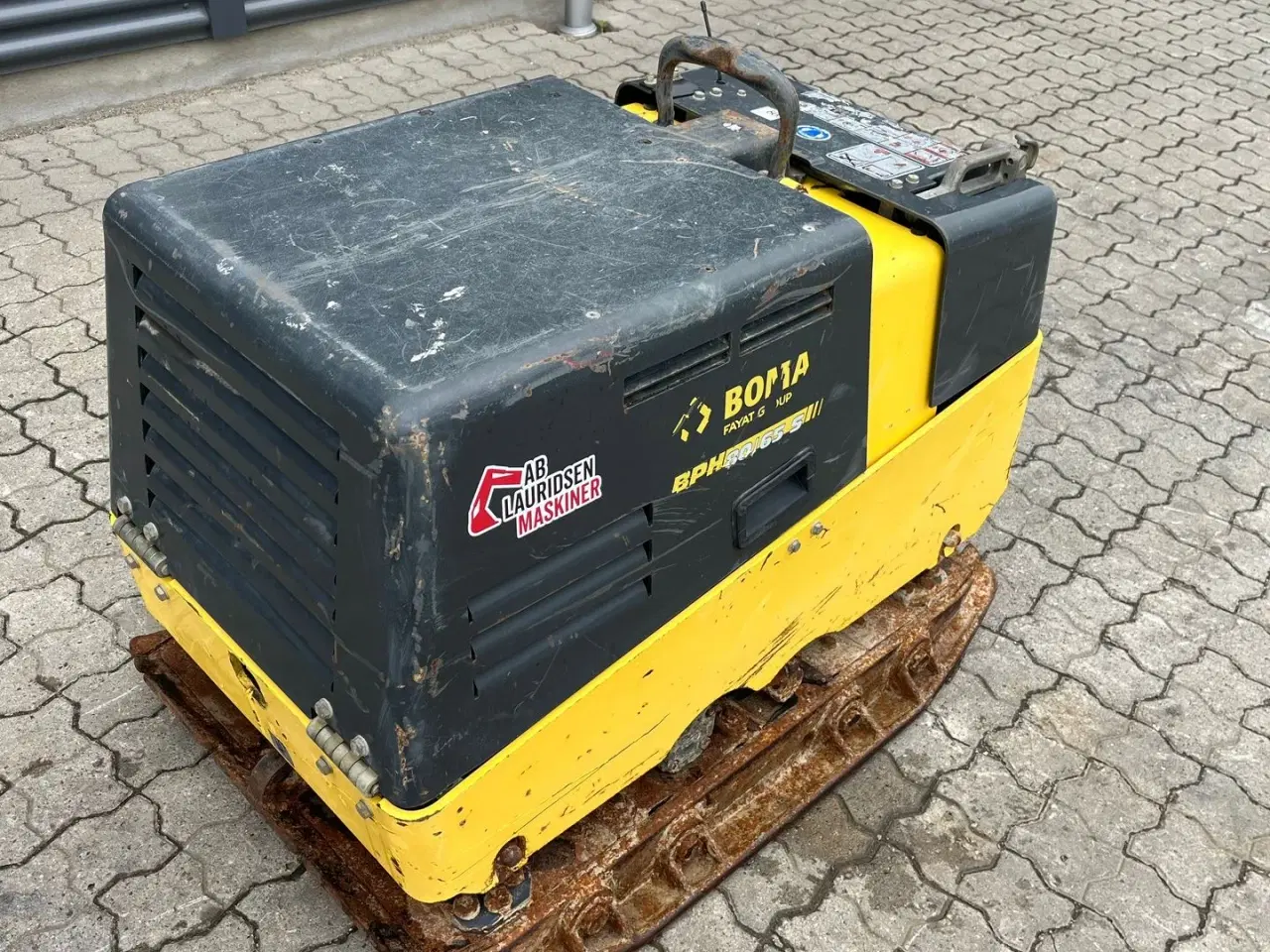 Billede 6 - Bomag 80/65s Fjernstyret 740kg diesel pladevibrator
