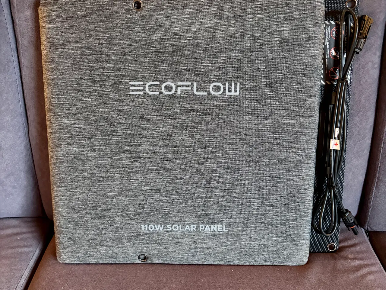 Billede 3 - Ecoflow 110W Foldebar Solcelle. 