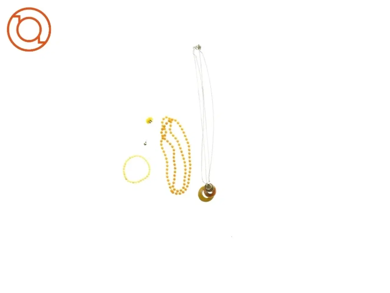 Billede 1 - Smykker i gul