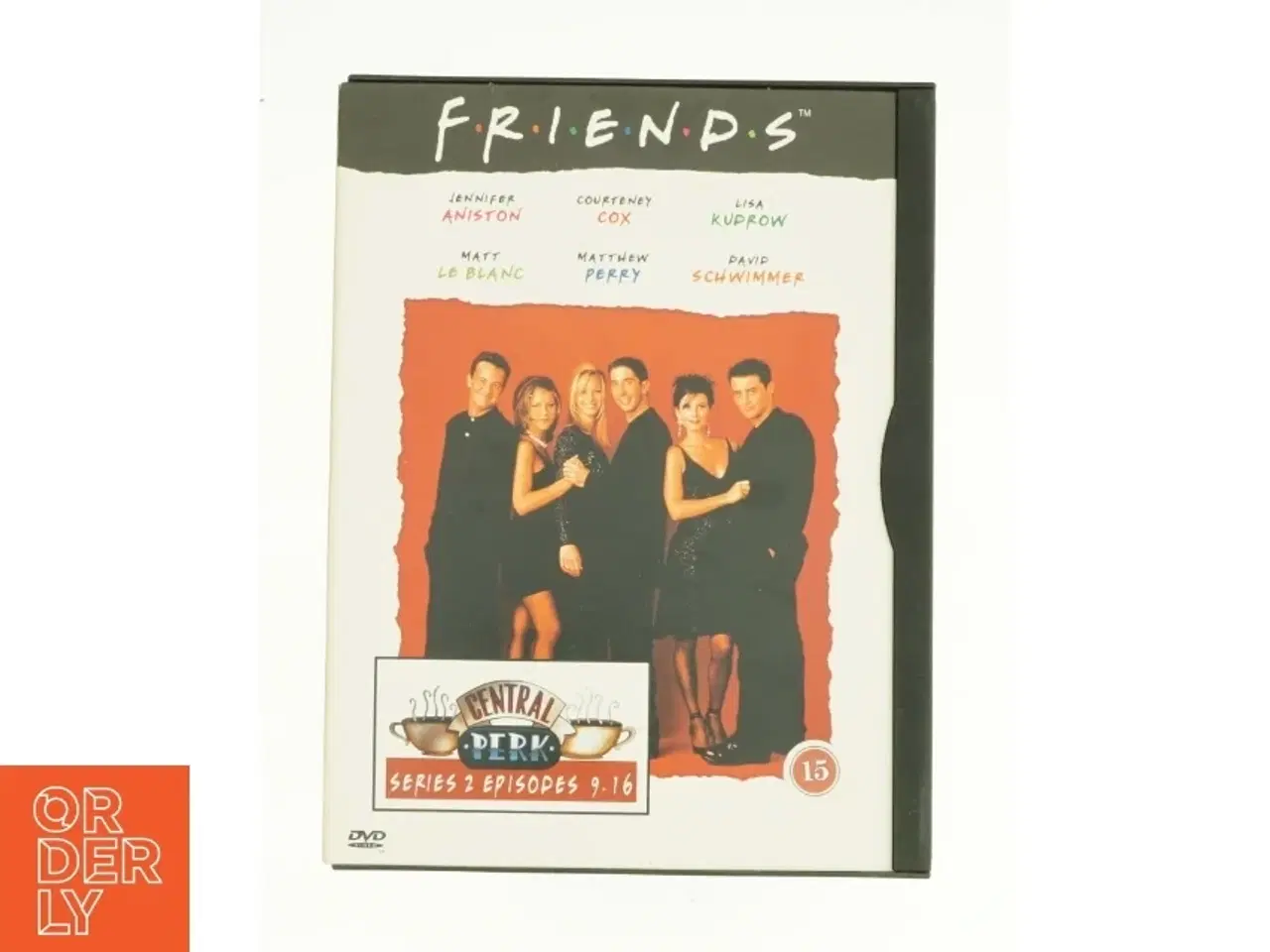 Billede 1 - Friends Sæson 2 D2 9-16                            <span class="label label-blank pull-right">Standard edition</span> fra DVD