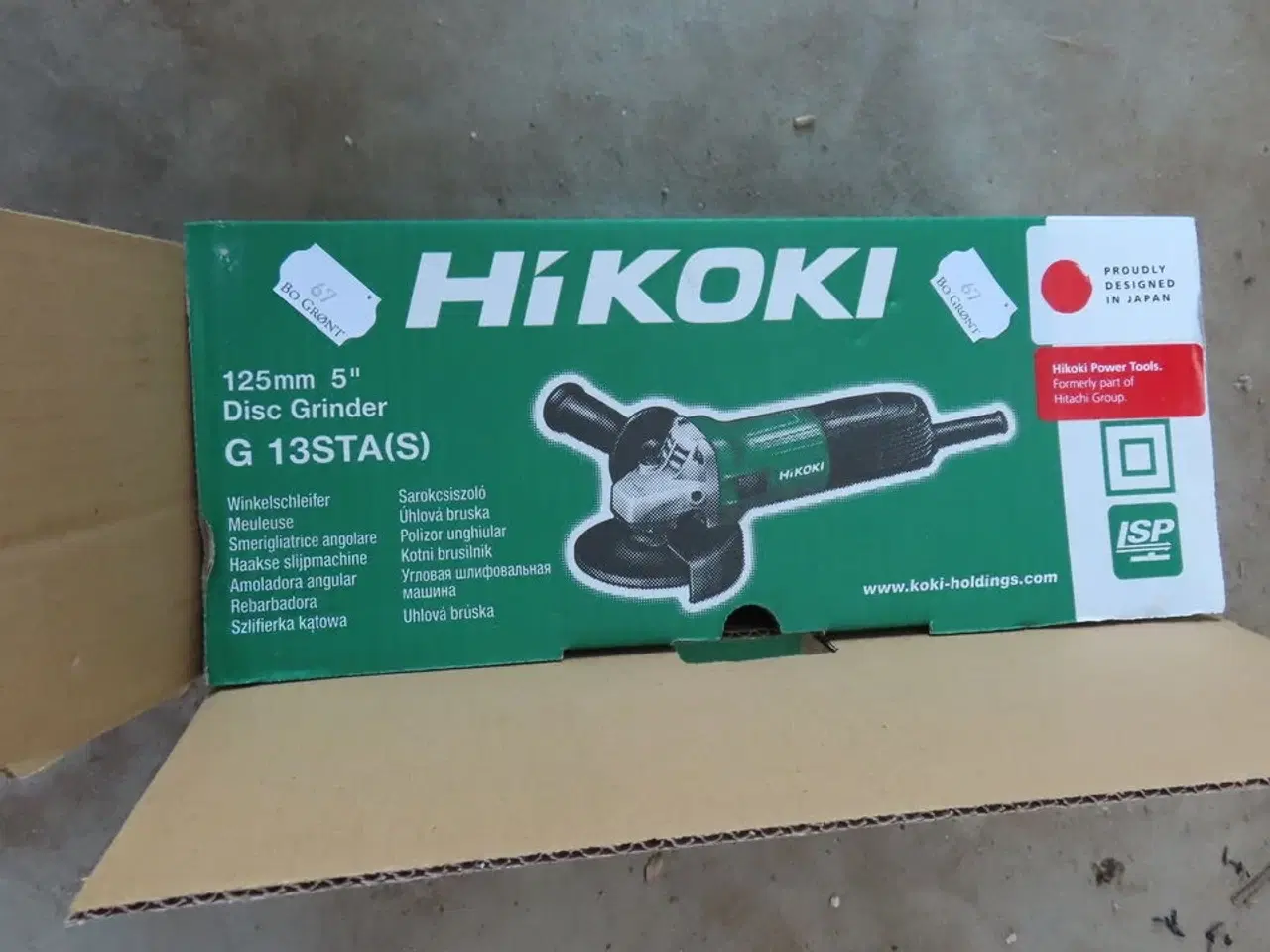 Billede 1 - Vinkelsliber HIKOKI G 13STA(S)