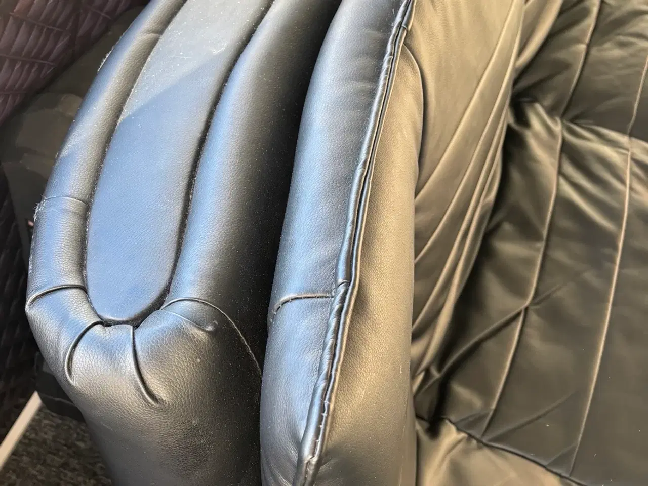 Billede 6 - Sovesofa læderlook
