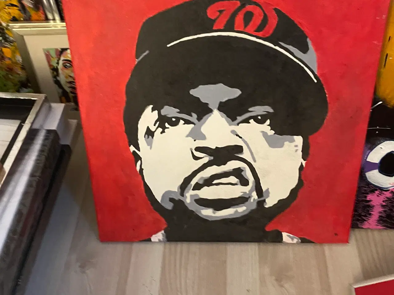 Billede 14 - Mange malerier, Akryl på lærrede