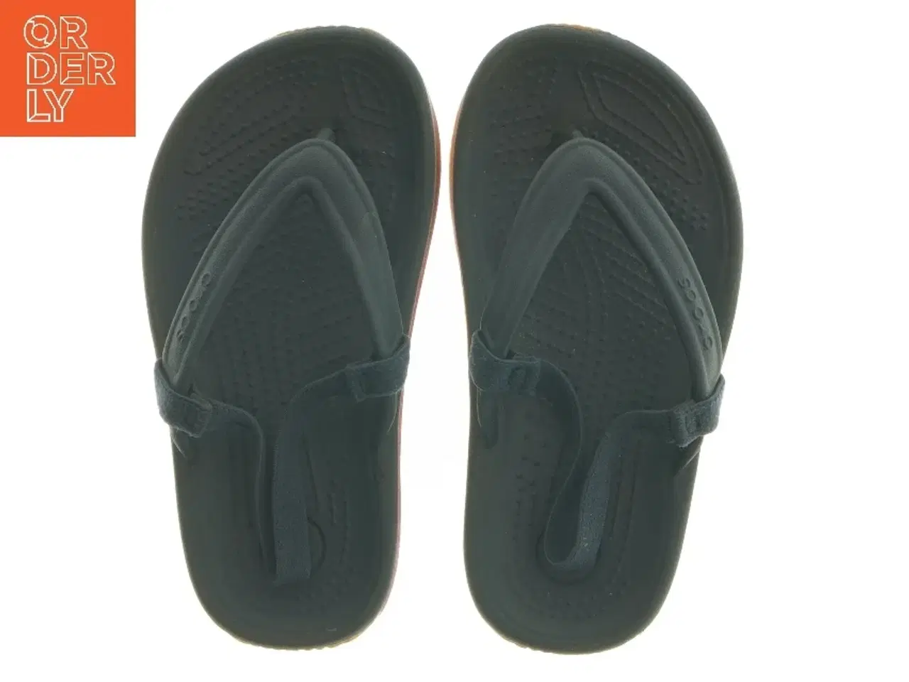 Billede 2 - Flip-flops i sort fra Crocs (str. 23 cm)